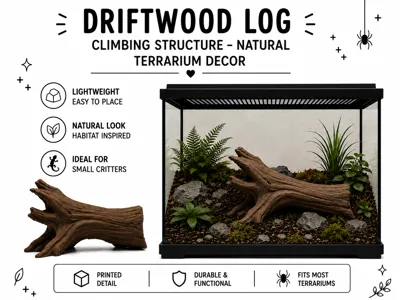 Driftwood Log Climbing Structure – Natural