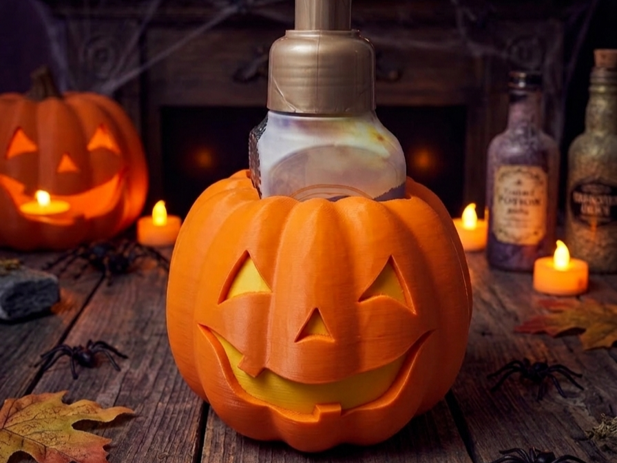 pumpkin soap holder bath and body works - 1