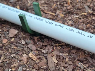 Garden Support for 0.75 inch PVC pipe