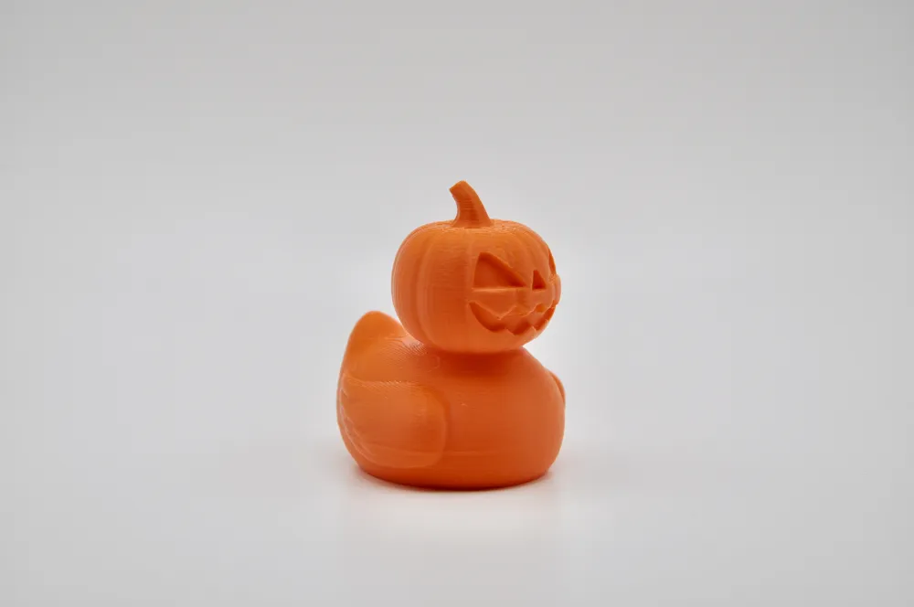Halloween Pumpkin Duck by M2 Design MakerWorld: Download Free 3D Models