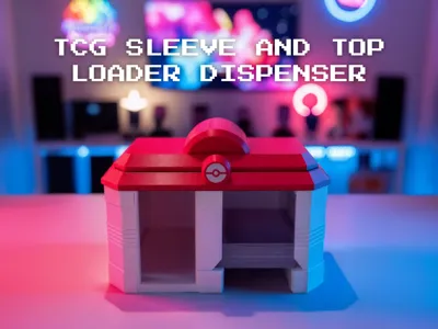 Pokemon TCG Sleeve and Toploader Dispenser