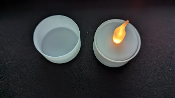 Bougeoir LED pour loisirs créatifs