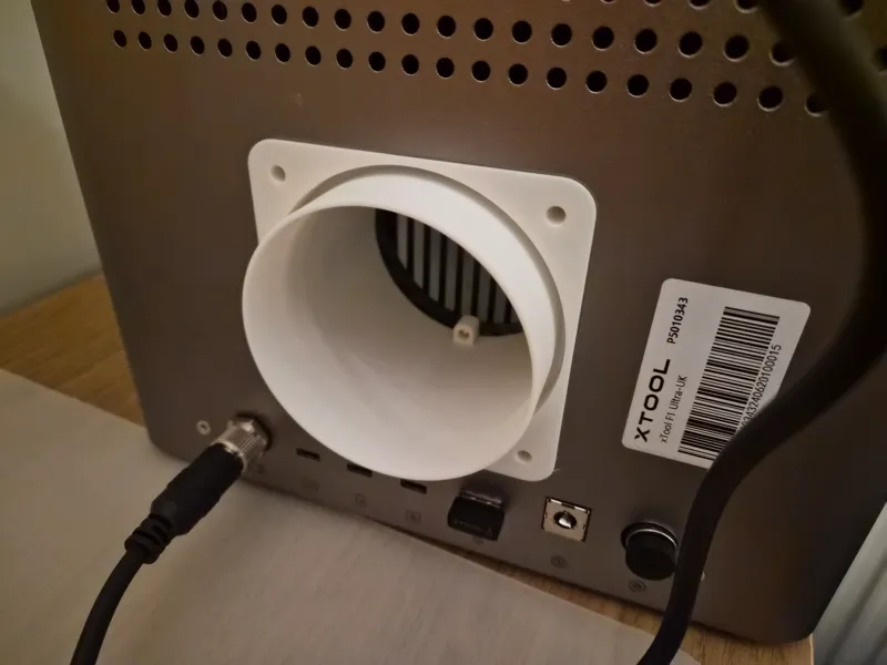 Xtool F1 Ultra - Fan Delete + Internal Air Funnel