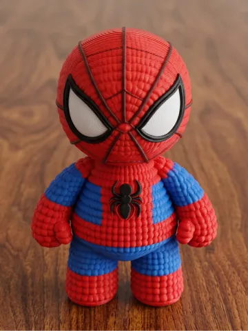 Figura decorativa: Knitted SpiderMan Figure | Marvel — vista de referencia 2