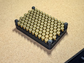 Stackable 9mm Ammo Tray - 100ct for 50cal Ammo Box