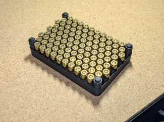 Stackable 9mm Ammo Tray - 100ct for 50cal Ammo Box