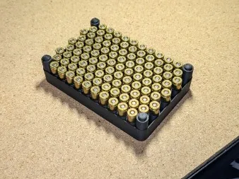 Stackable 9mm Ammo Tray - 100ct for 50cal Ammo Box