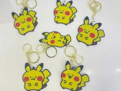 Pikachu Pokemon Keychain Pack