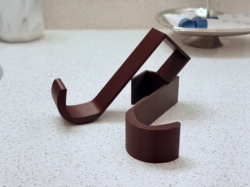 Bathroom door hooks