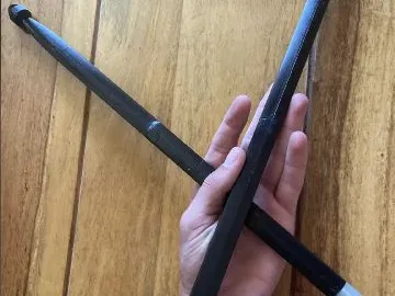 PROTOTYPE: 3D printed marching tenor sticks