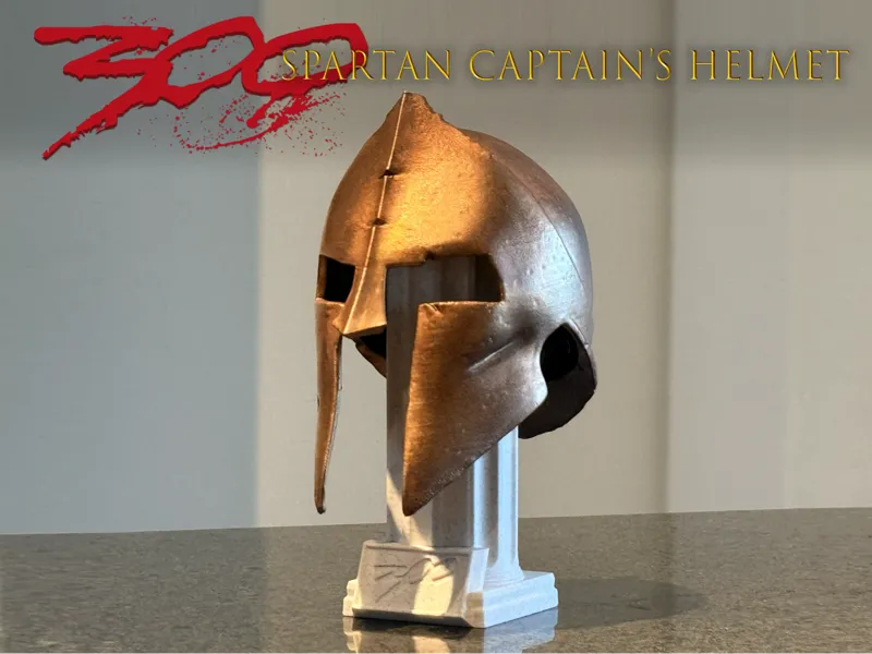 The 300 Spartan Captain’s Helmet