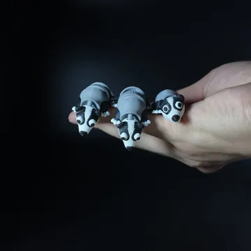 Accesorio para impresora 3D: Flexi Funny Badger — vista de referencia 4