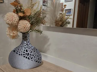 Jarron Voronoi Botella