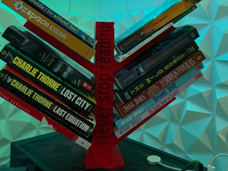 book shelf