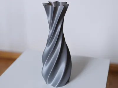 Vase Niklonia 1 - slanted decorative vase