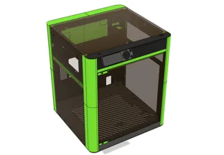 Bambu Lab P1P "Minimal" Enclosure + X1 Door