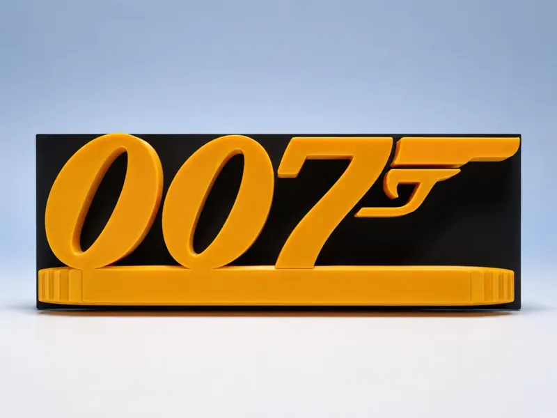 007 (James Bond) Logo Sign