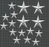 Étoile solitaire du Texas en 3D — photo 3