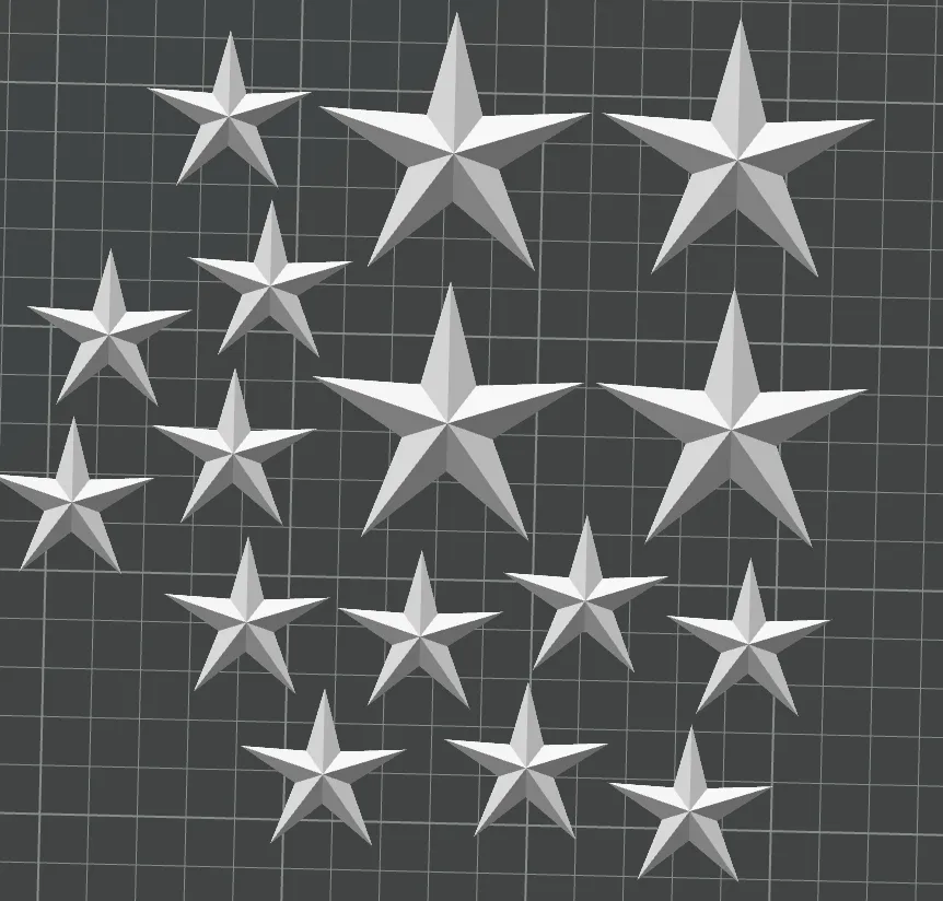 Étoile solitaire du Texas en 3D