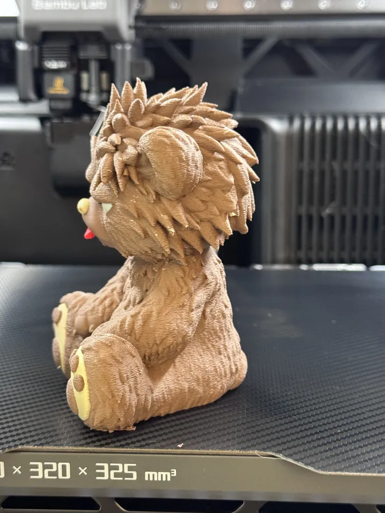 K.O. Bear Figure - Toys - PLA - 3D printed product - фото 10
