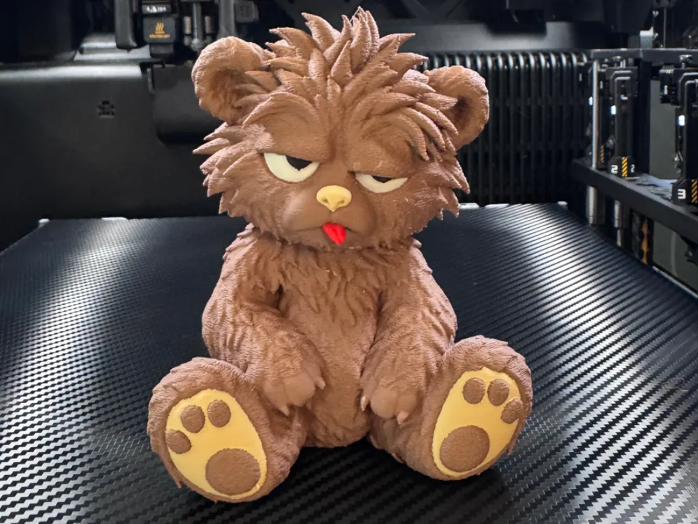 K.O. Bear Figure - Toys - PLA - 3D printed product