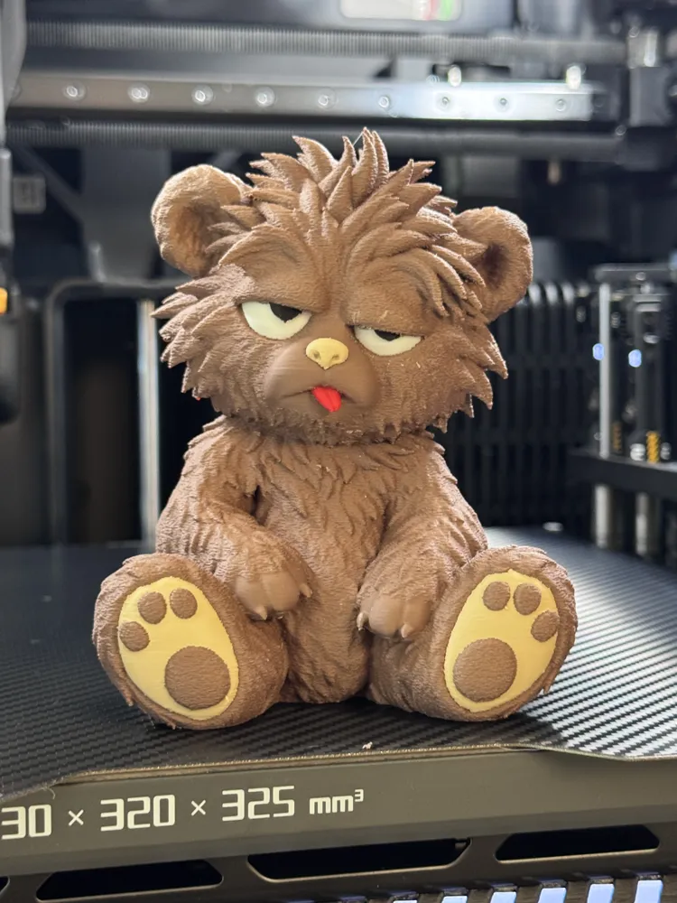 K.O. Bear Figure - Toys - PLA - 3D printed product - фото 11