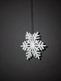 Flocon de neige pour sapin de Noël — photo 3