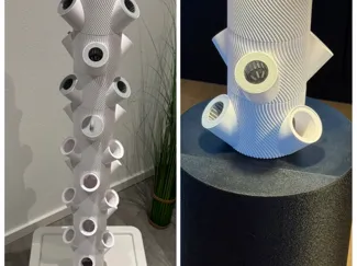GrowTower – 3D-gedrucktes Hydroponik-System