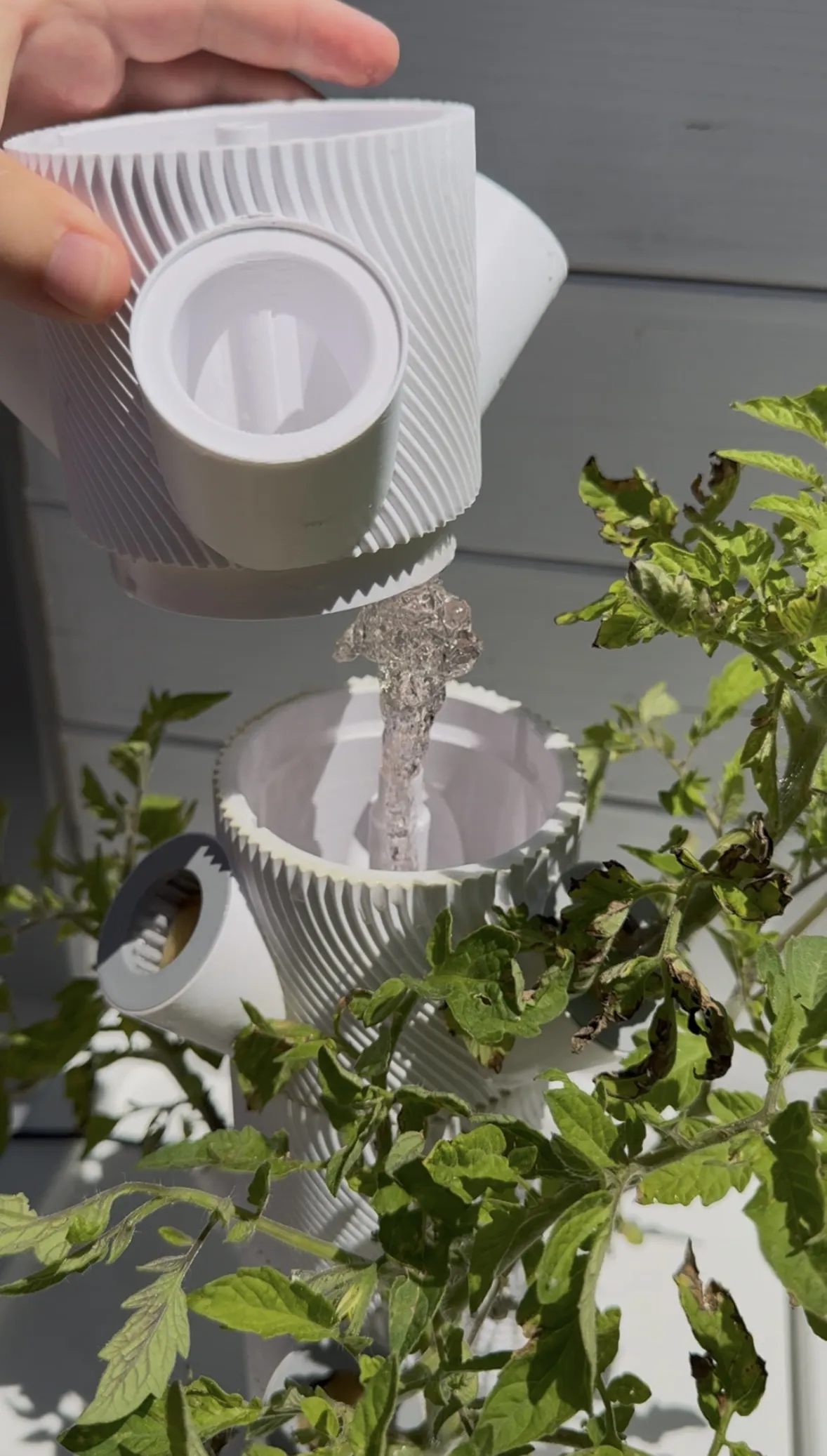 GrowTower – 3D-gedrucktes Hydroponik-System view 2
