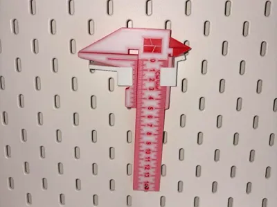 Skadis Mount for Vernier Caliper 