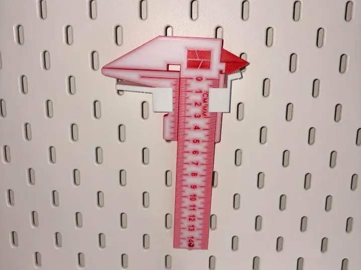 Skadis Mount for Vernier Caliper 