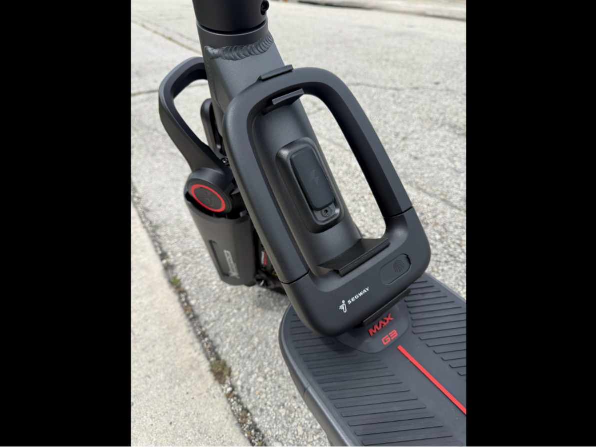 Segway Ninebot Max G3 BT Fingerprint U-Lock Mount