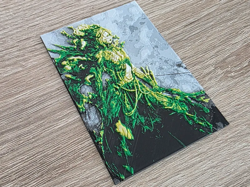 MTG Commander Deckbox Inlay Treefolk/Dryad
