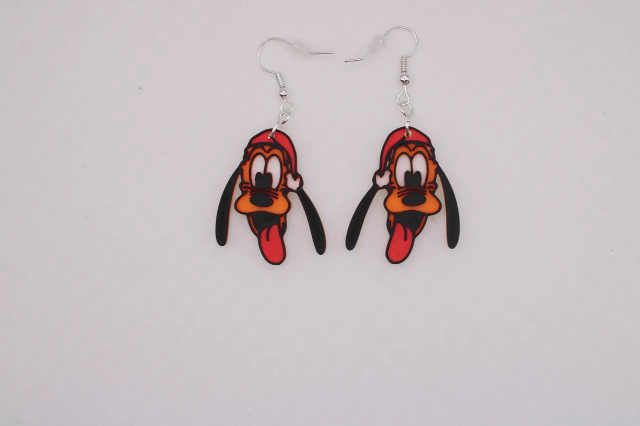 Christmas - Mickey and friends Earrings view 3