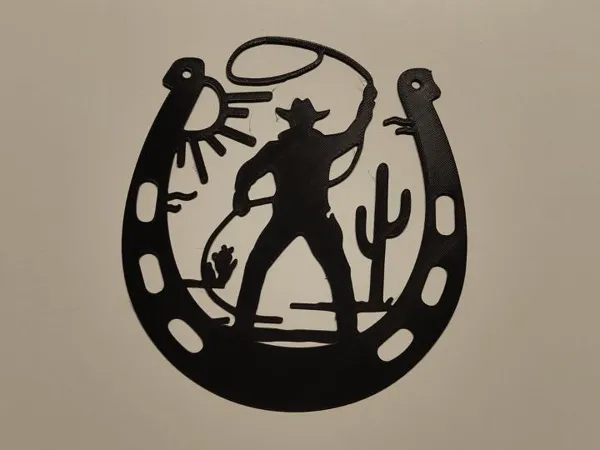 Décoration murale cow-boy
