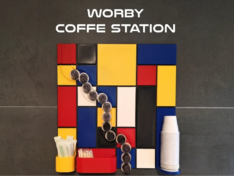 WORBY COFFE STATION - The Mondrian Kinetic Gallery