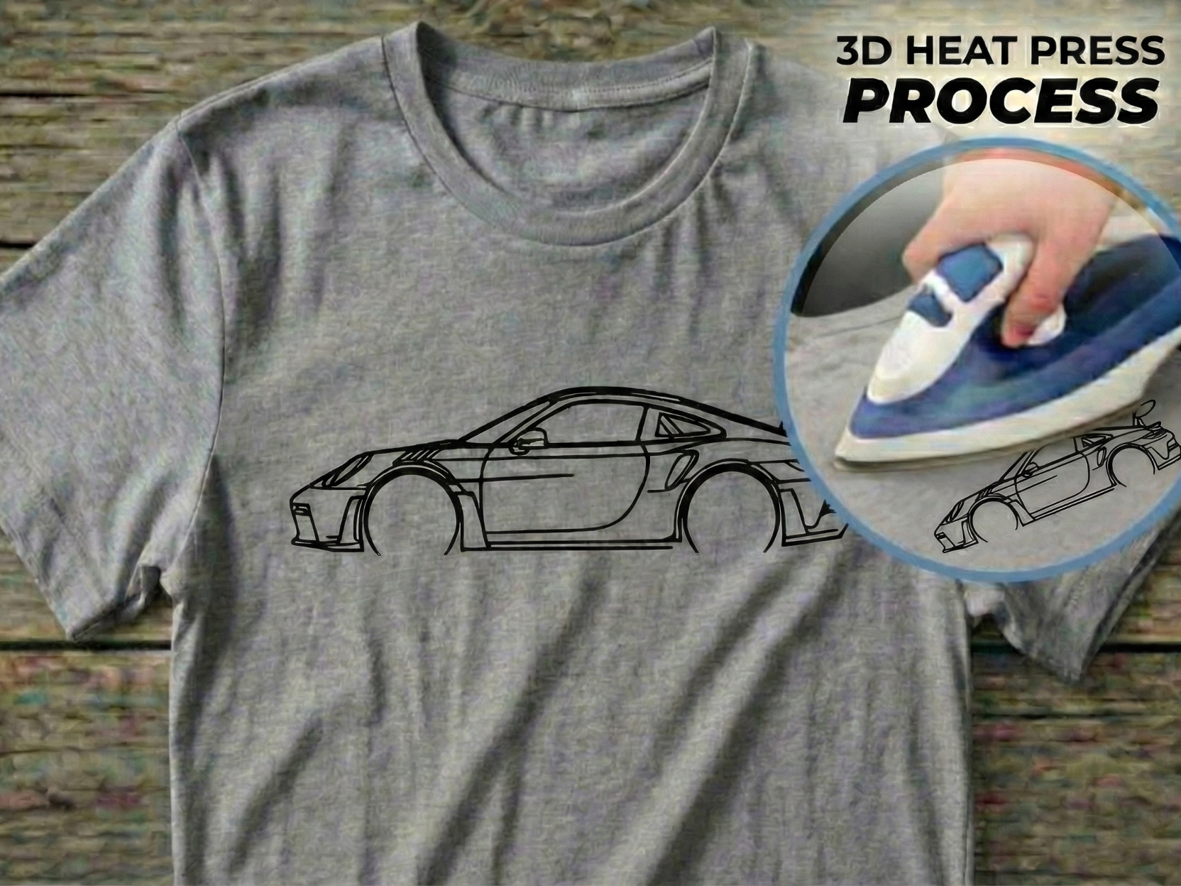 T-shirt print - Car