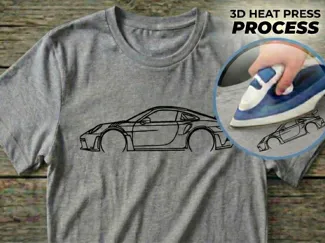 T-shirt print - Car