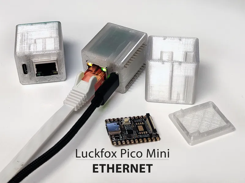 Luckfox Pico Mini enclosure with ethernet