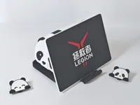 极简熊猫桌搭生态 | 熊猫纸巾盒 & 隐藏式平板支架