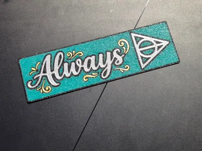 Bookmark Always - Harry Potter - Bookmark Snape