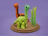 Фигурка Flexi Brachiosaurus