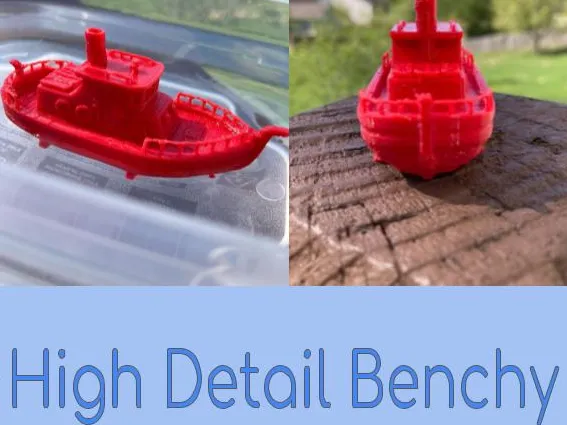High Detail Benchy