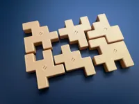 Puzzles cube Würfel, 3 niveaux de difficulté, version agrandie — photo 6