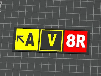 Aviator (AV8R) Sign