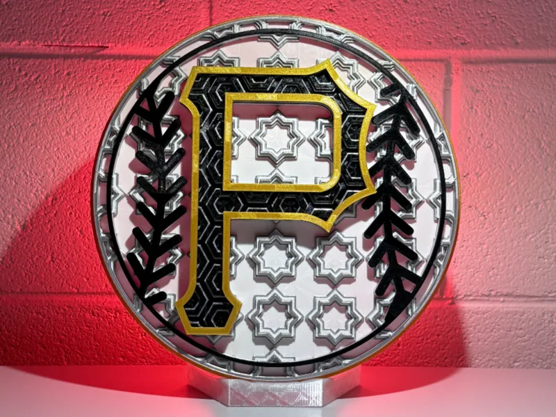 Pittsburgh Pirates Dimensional Mosaic