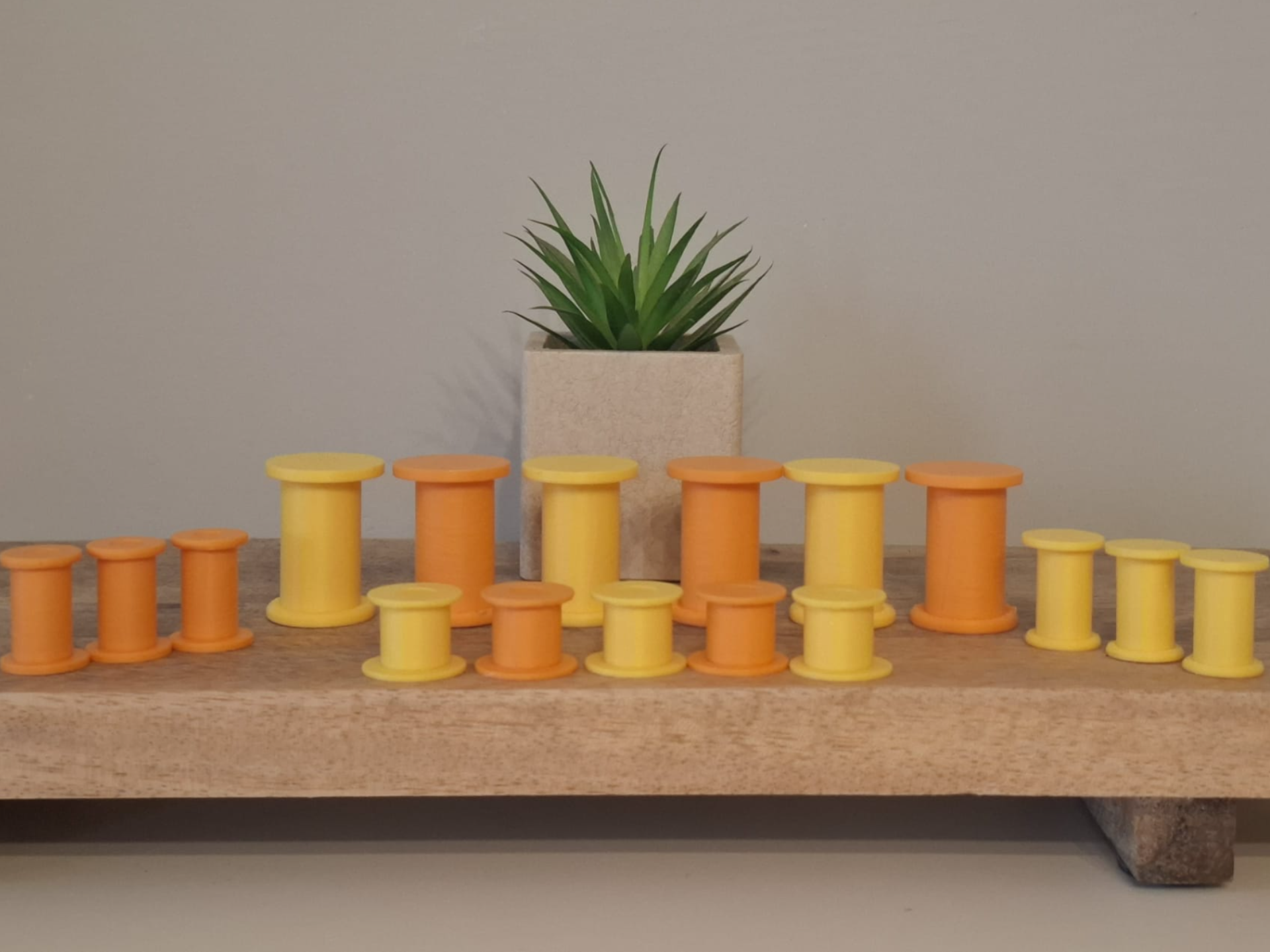 Loose parts sensorisch materiaal bobijn