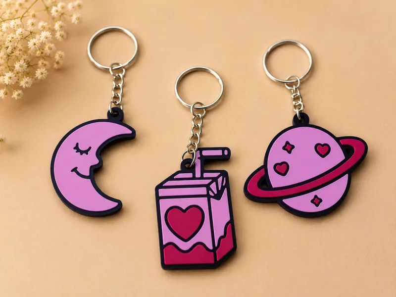 Cute Aesthetic Keychains - Pack 1