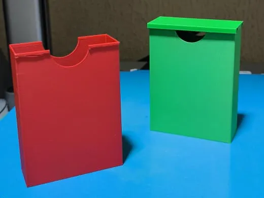 Deck box em células