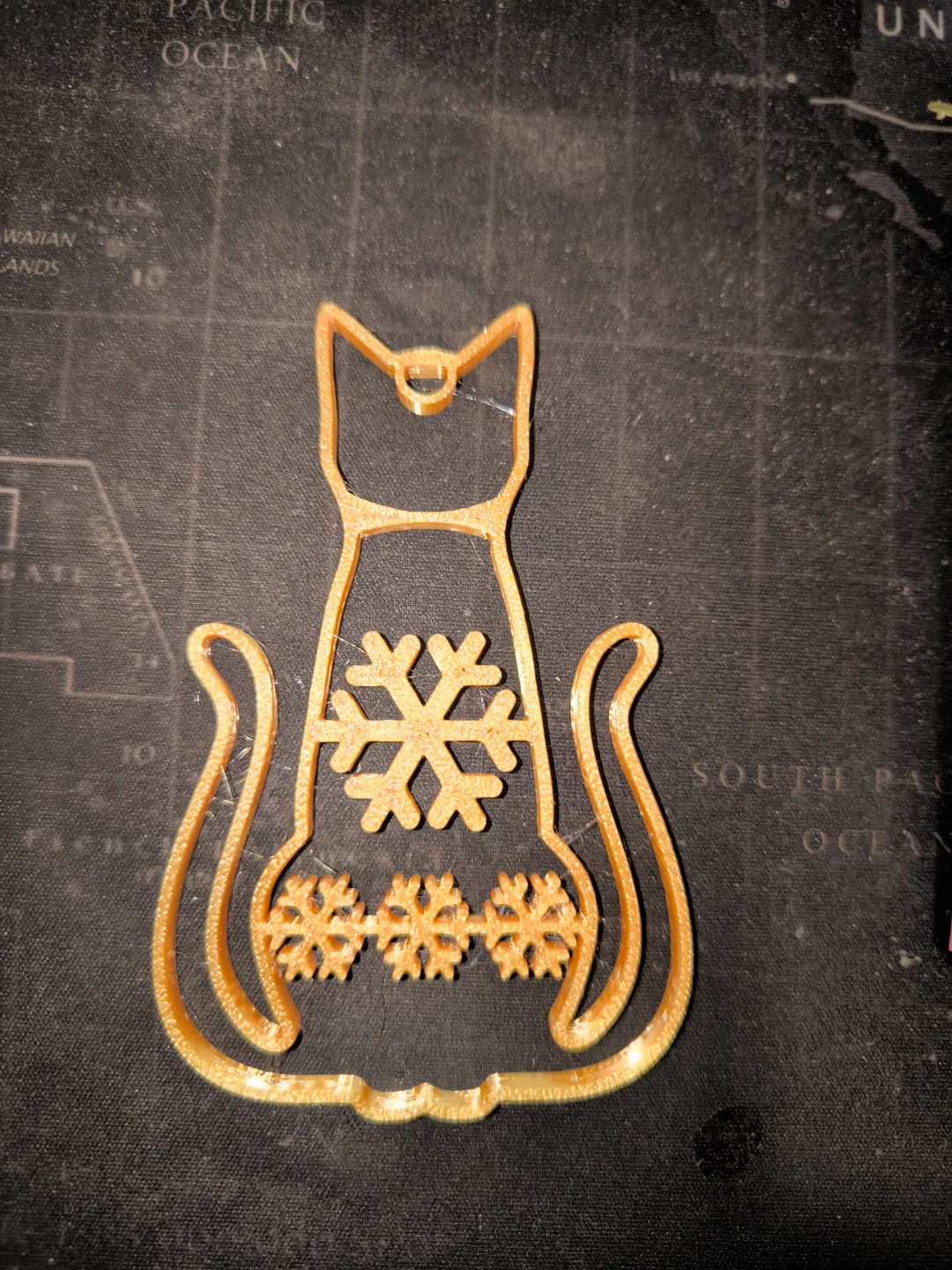 Cat earrings view 4